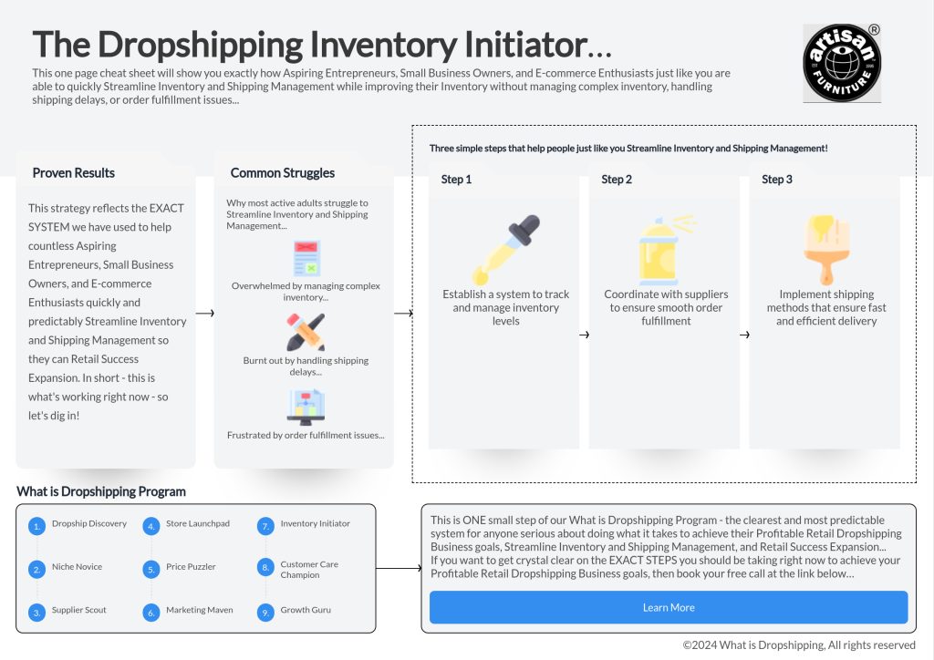 dropshipping inventorius