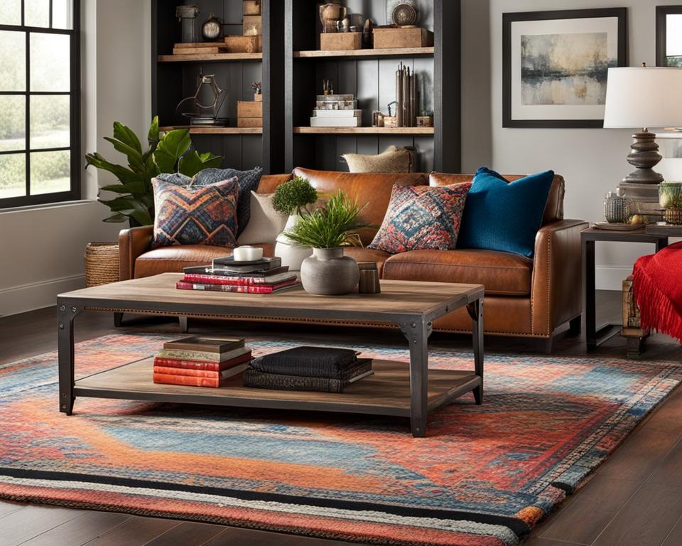 Mixed Material Living Room Furniture