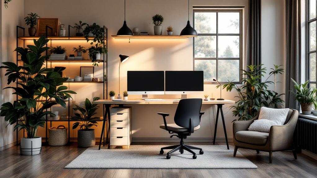 creating a home workspace