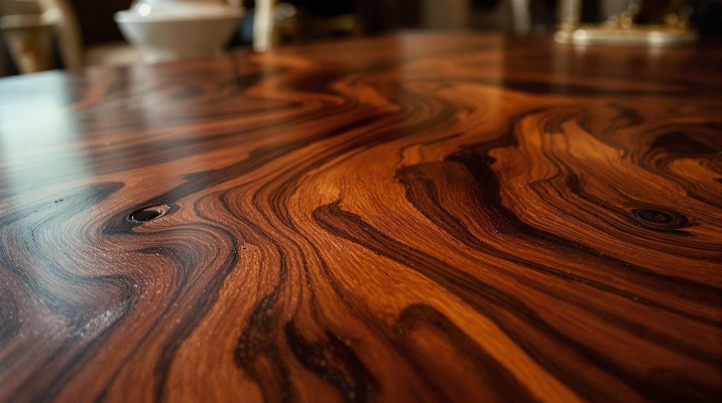 luxurious rich polished grain