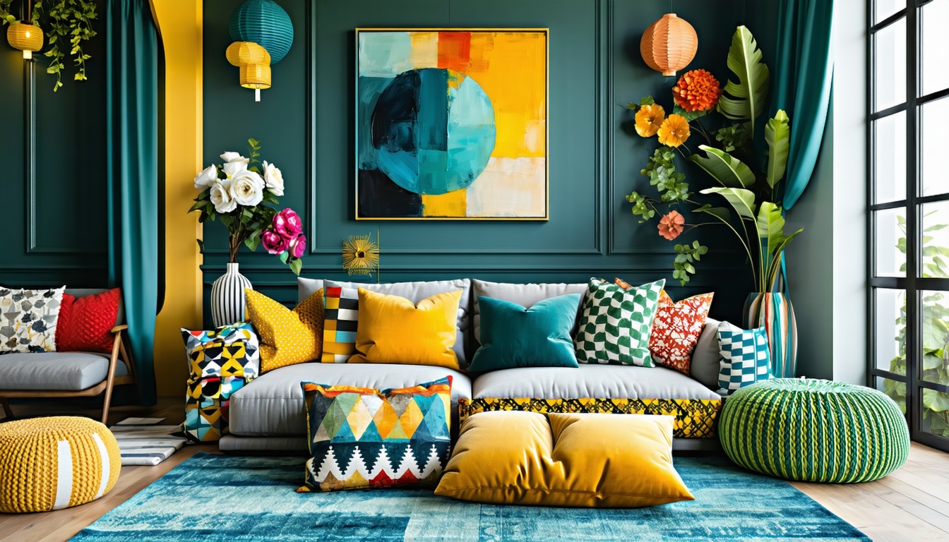 mixing patterns in interior design