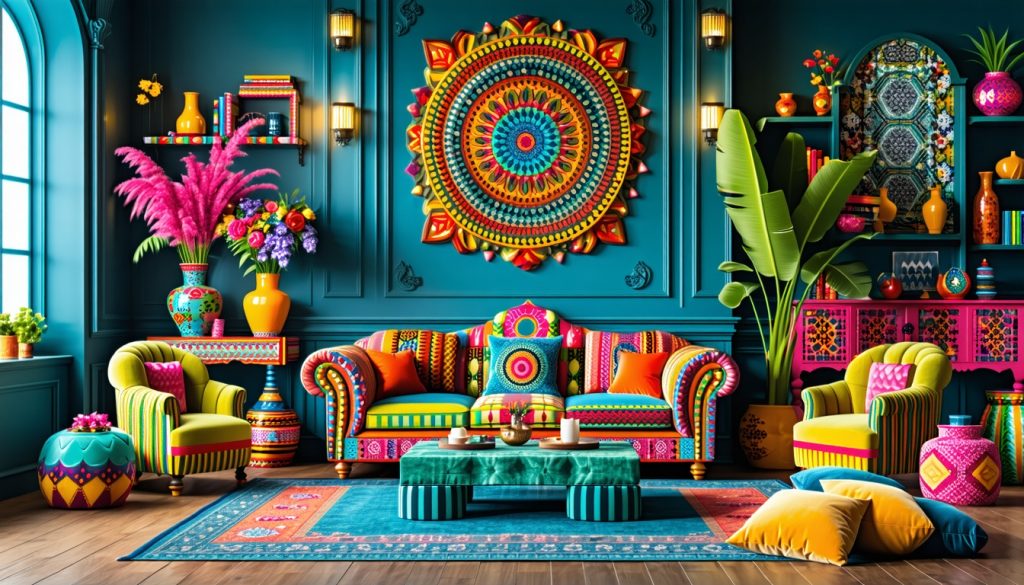 maximalist style furniture