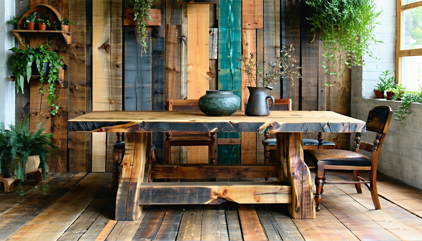 salvaged wood furniture