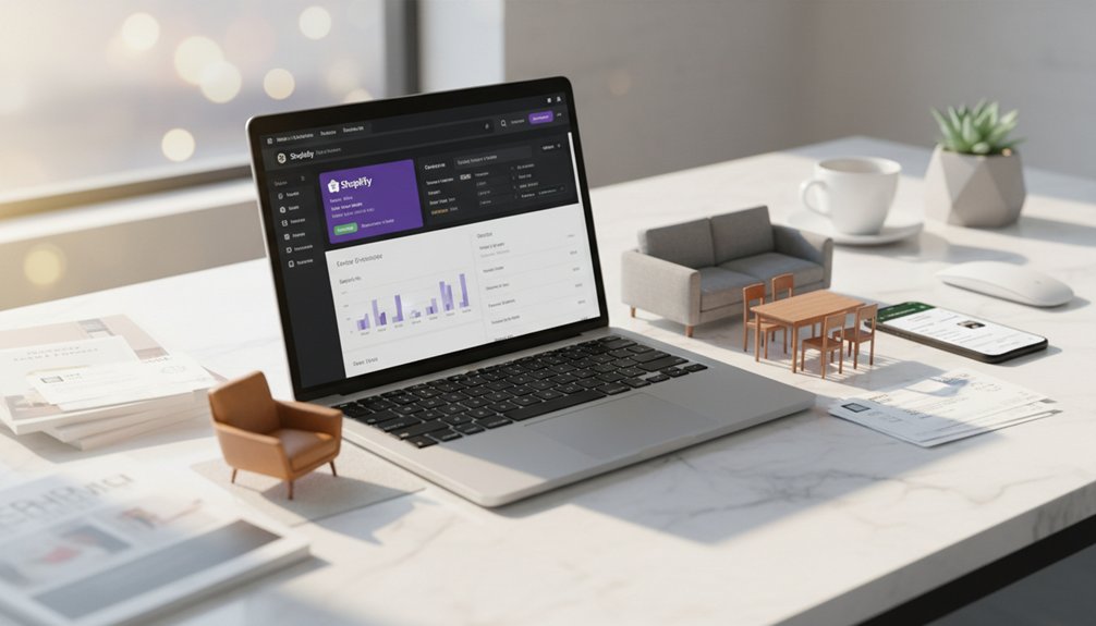 dropshipping furniture store setup