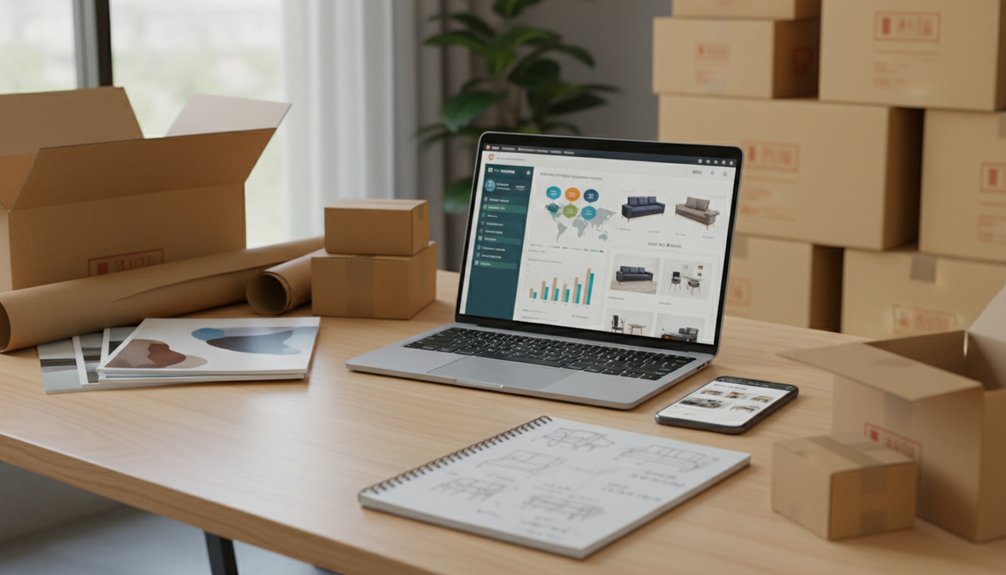 dropshipping furniture without inventory