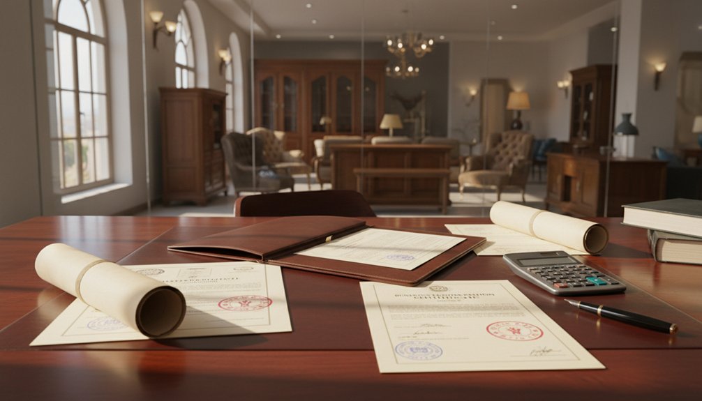 furniture business legal requirements