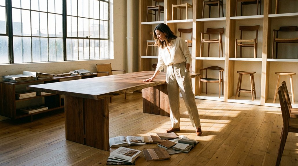 sourcing handmade wood furniture