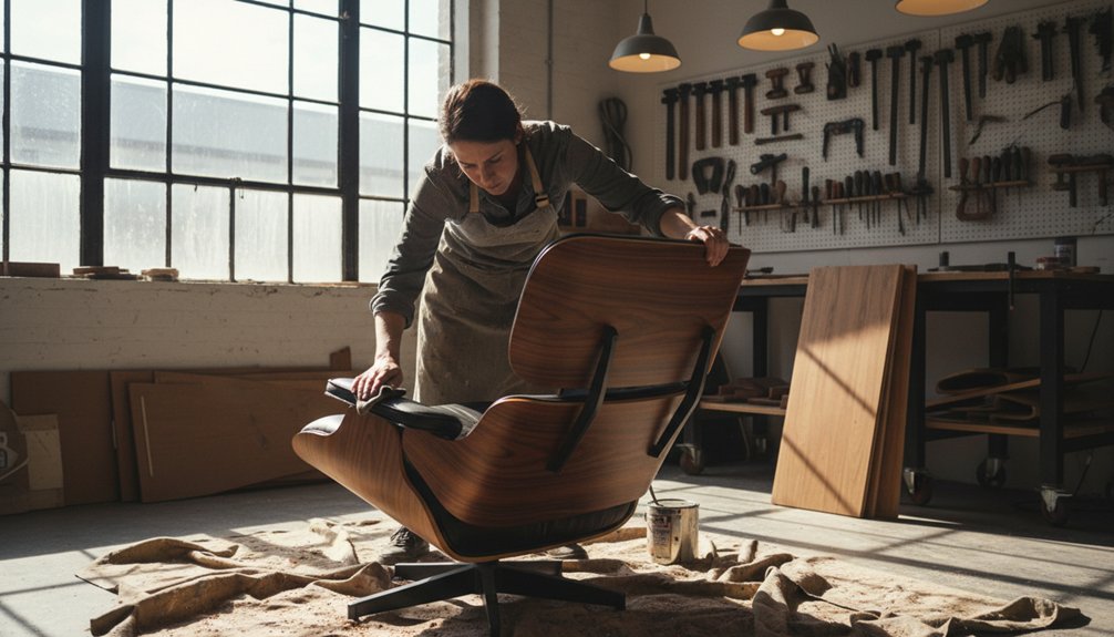 eames chair restoration insights