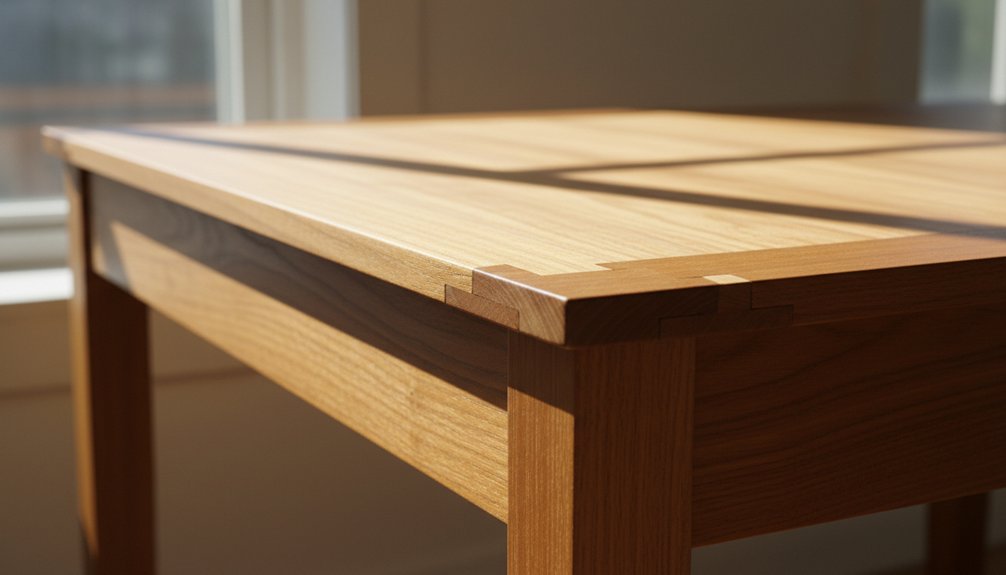 teak desk joinery techniques
