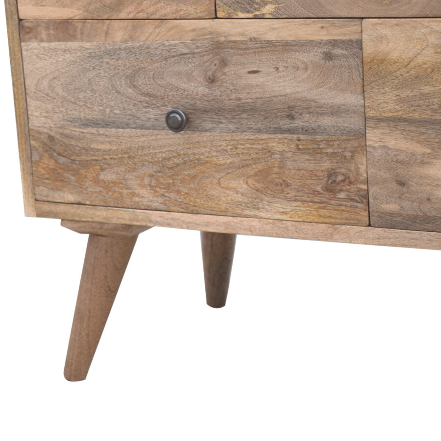 Nordic Style Multi Drawer Media Unit