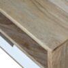 White Painted Drawer Bedside Table - Image 5