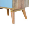 Blue and White Gradient Bedside - Image 6