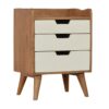 White Painted Bedside Table - Image 4