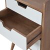White Painted Bedside Table - Image 7