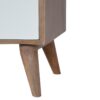 White Painted Bedside Table - Image 5