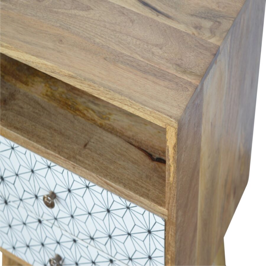 Prima Bedside with Open Slot - Image 4