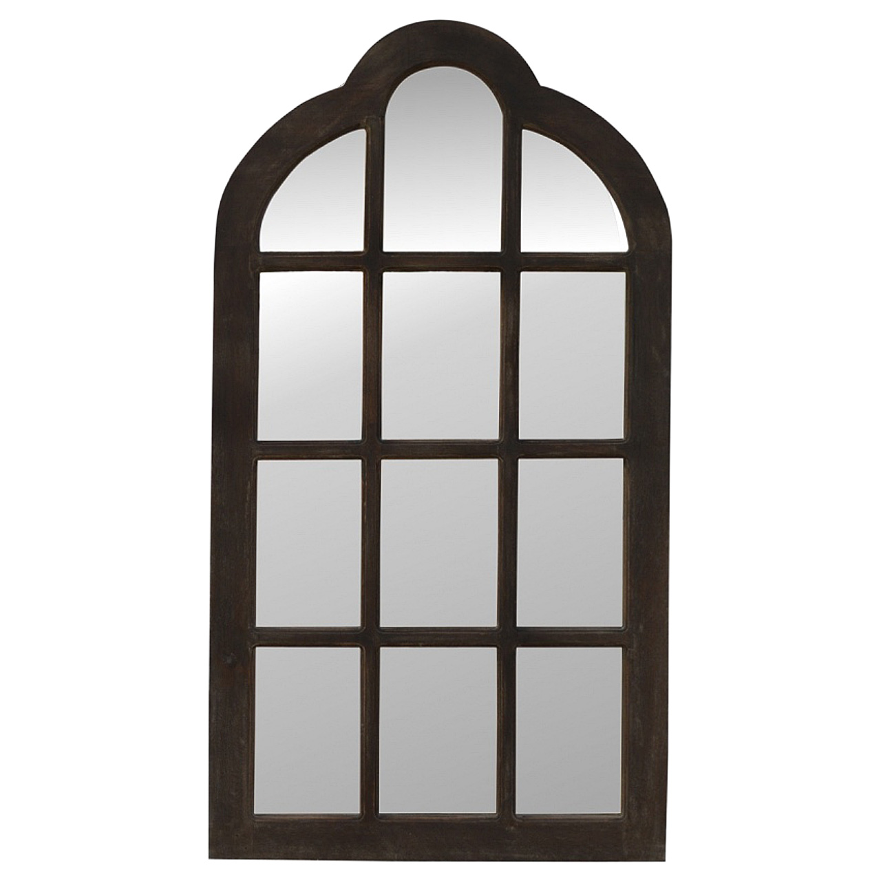 Cornice per specchio ad arco in legno di mango Collezione Amberly Furniture