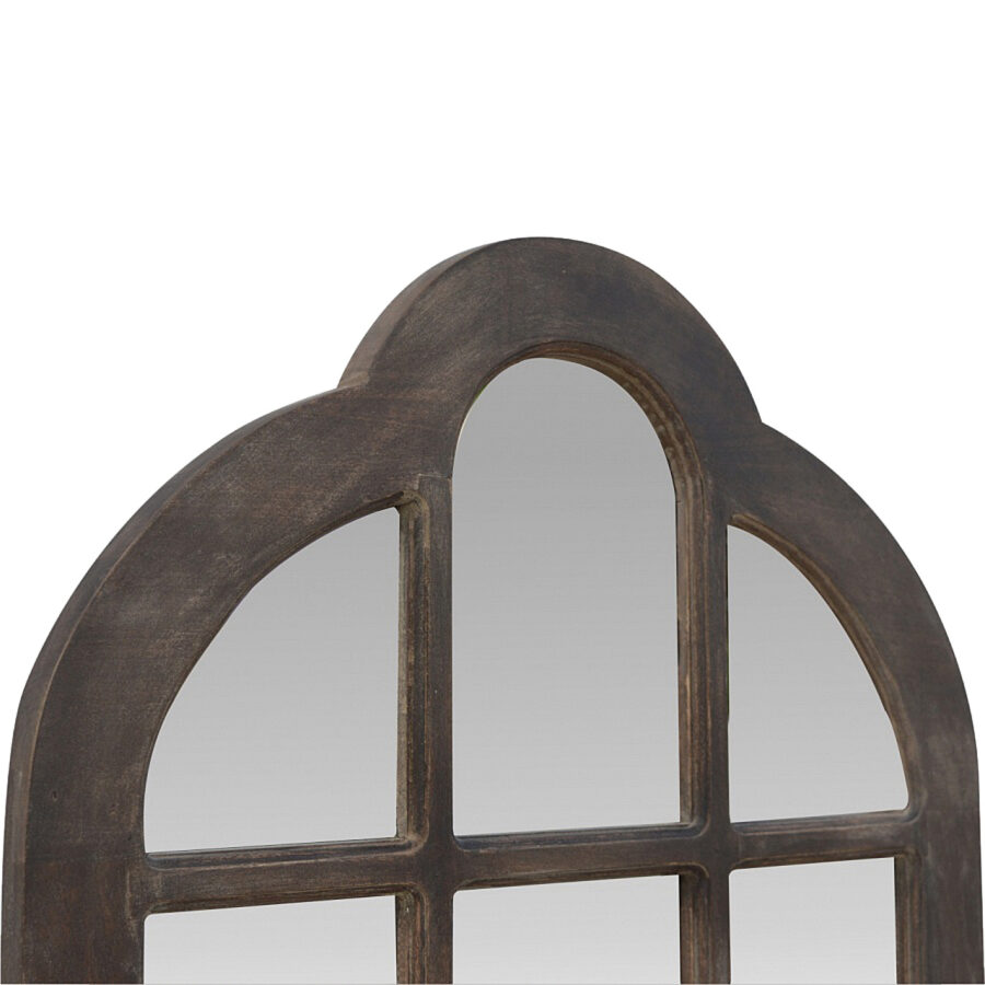 Mango Wood Arch Mirror Frame