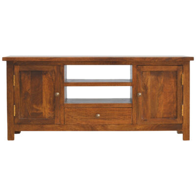 Solid Wood Media Unit