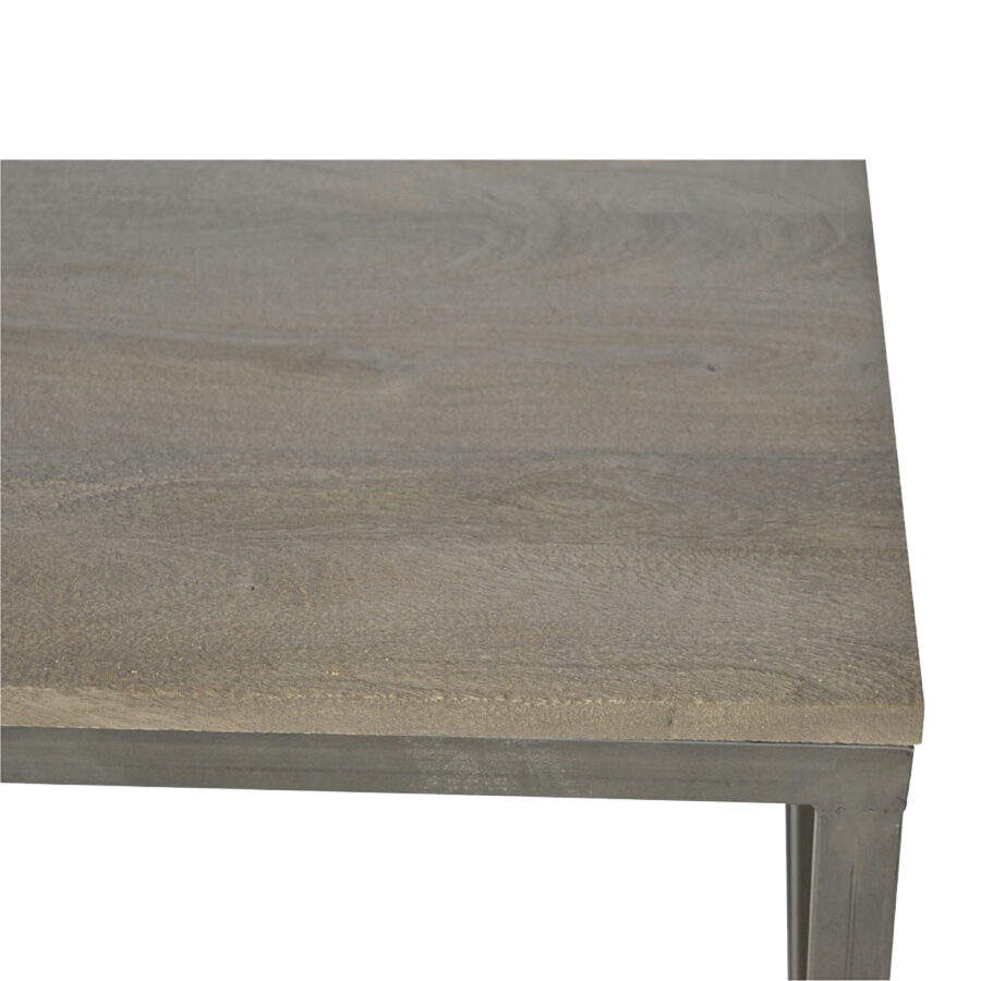Set of 3 Iron Base Tables - Image 7
