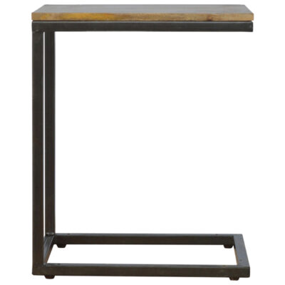 Industrial Petite End Table