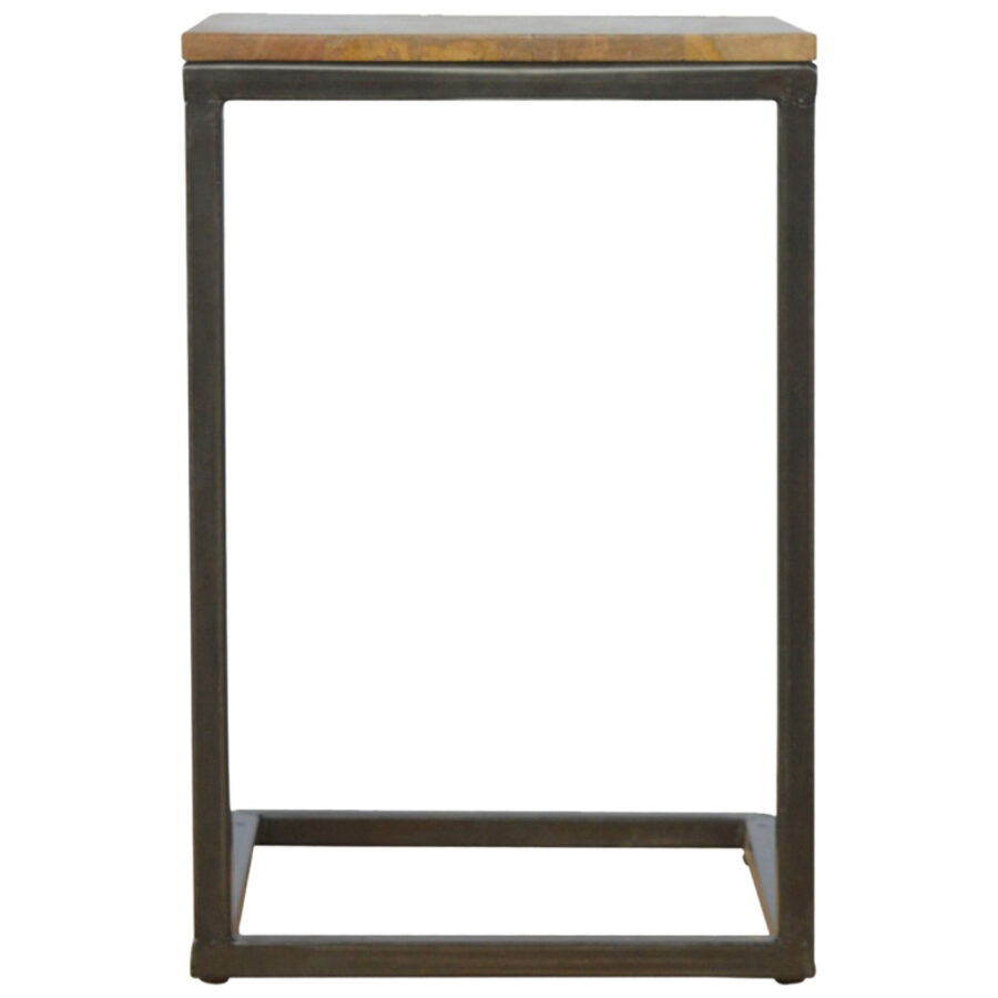 Industrial Petite End Table