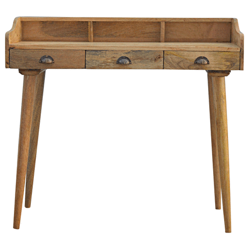Nordic Style Gallery Back Writing Desk