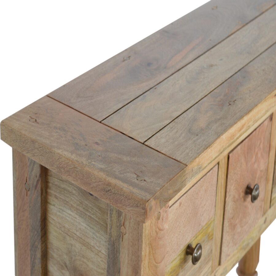 granary royale 4 drawer console table