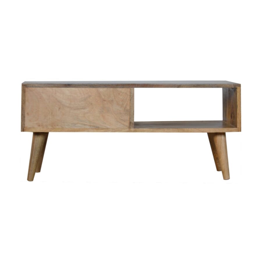 Geometric Sliding Door Media Unit