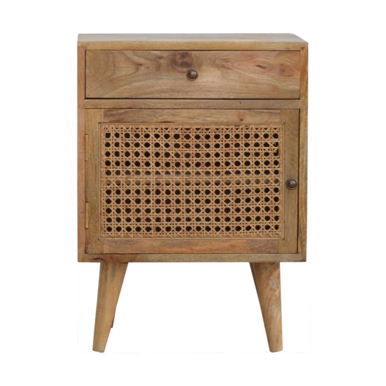 Wholesale Woven Bedside Table Dropshipping by Artisan Furniture