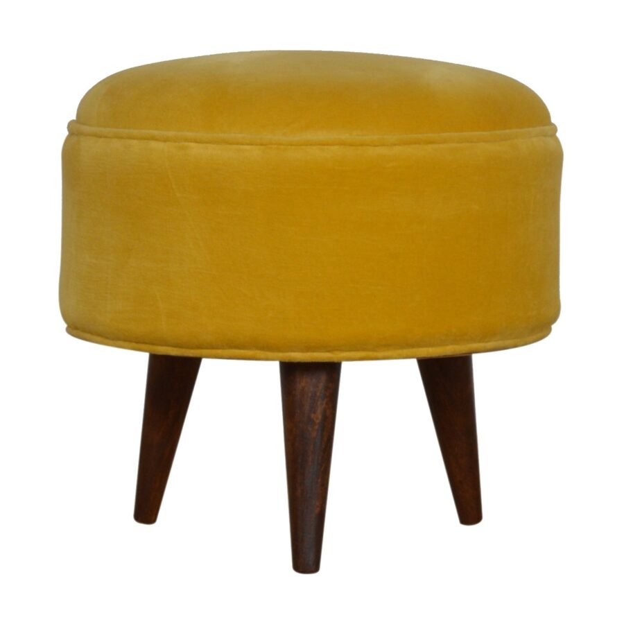 Mustard Velvet Nordic Style -jalkaratas