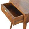 Carved Chestnut Bedside - Image 5