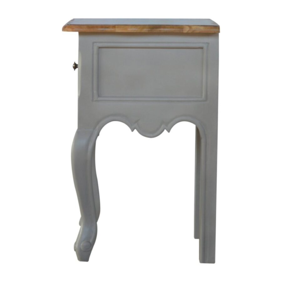 IN160 - French Style 1 Drawer Bedside