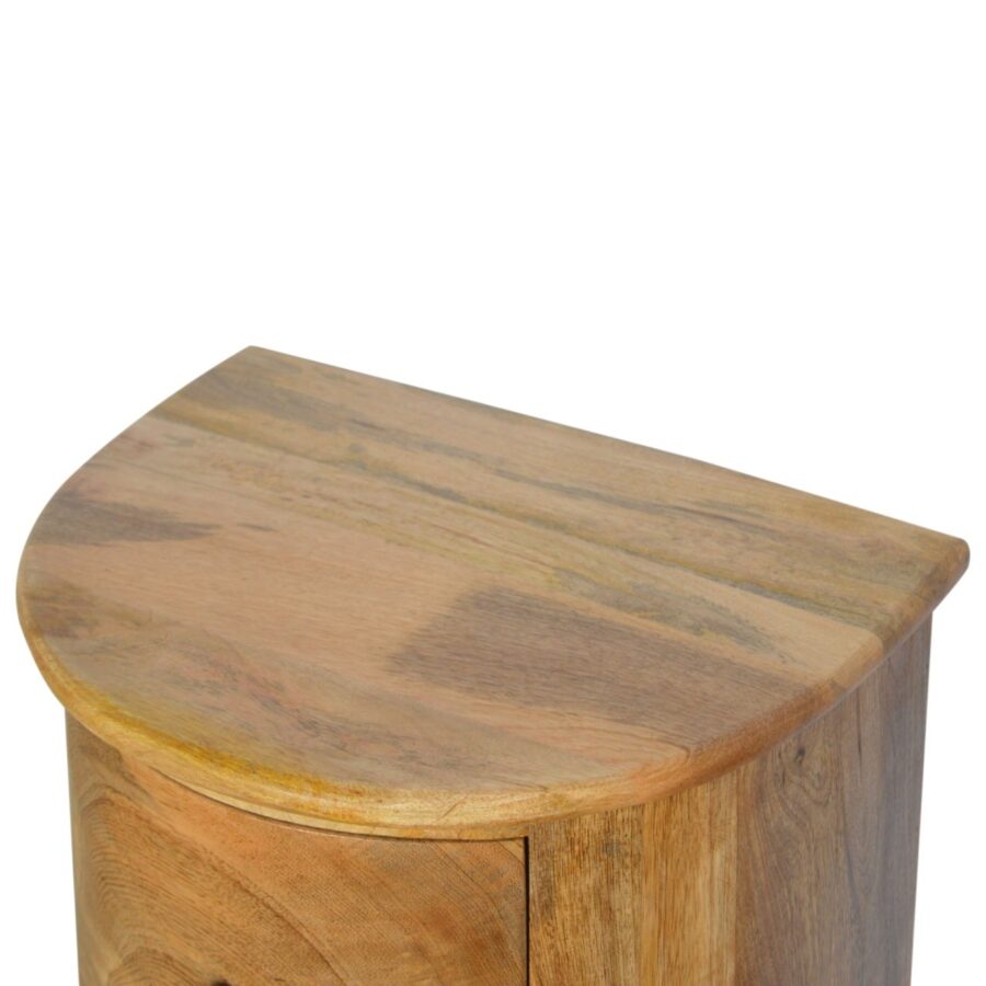 3 Drawer Serpentine Drum Chest - Image 8