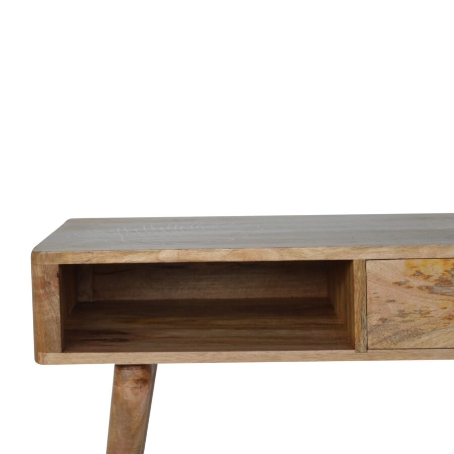 Leaf Embossed Writing Desk - Image 6