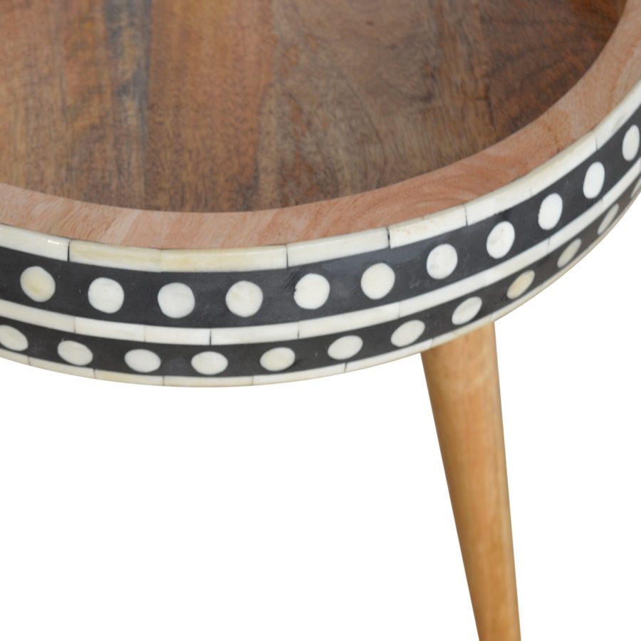 Small Dotted End Table - Image 3