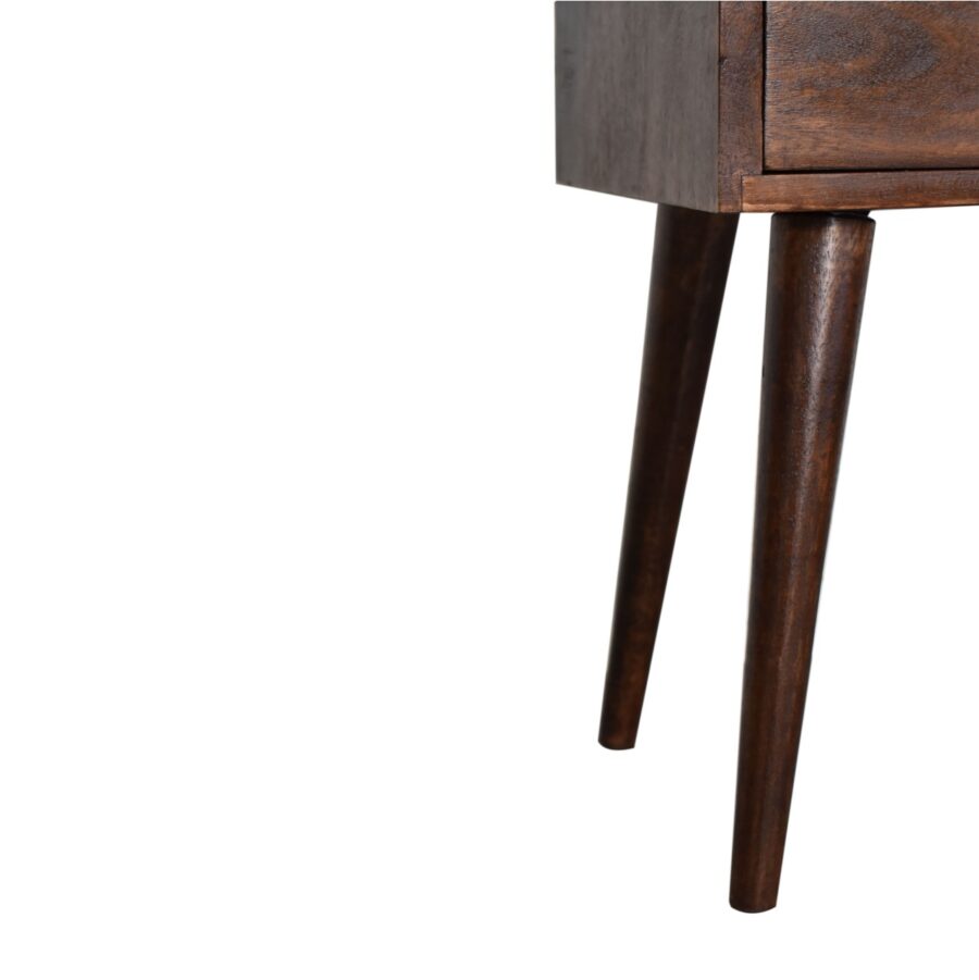 Mini Walnut Bedside - Image 10
