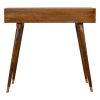 Sunrise Gold Carved Writing Desk - Image 9