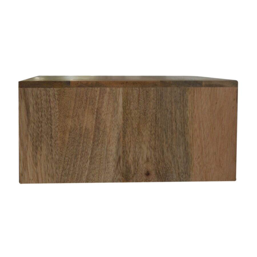 Floating Cube Carved Bedside - Image 8