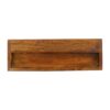 Floating Gold Art Chestnut Bedside - Image 9