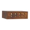 Floating Cut out Brass Bedside - Image 3