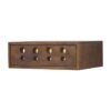 Floating Cut out Brass Bedside - Image 4