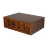 Floating Cut out Brass Bedside - Image 6