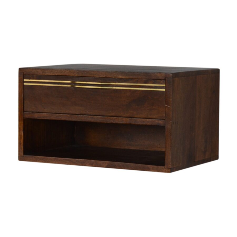 Floating Brass Handle Bedside - Image 3