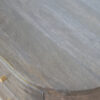 Ash Black Bedside with Brass Legs - Image 6
