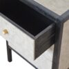 Faux Leather Bedside - Image 5