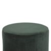 Emerald Velvet Gold Footstool - Image 4