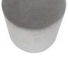 Grey Velvet Wooden Footstool - Image 3