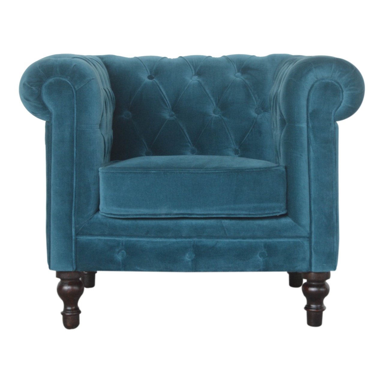 Teal armchairs for sale cheap
