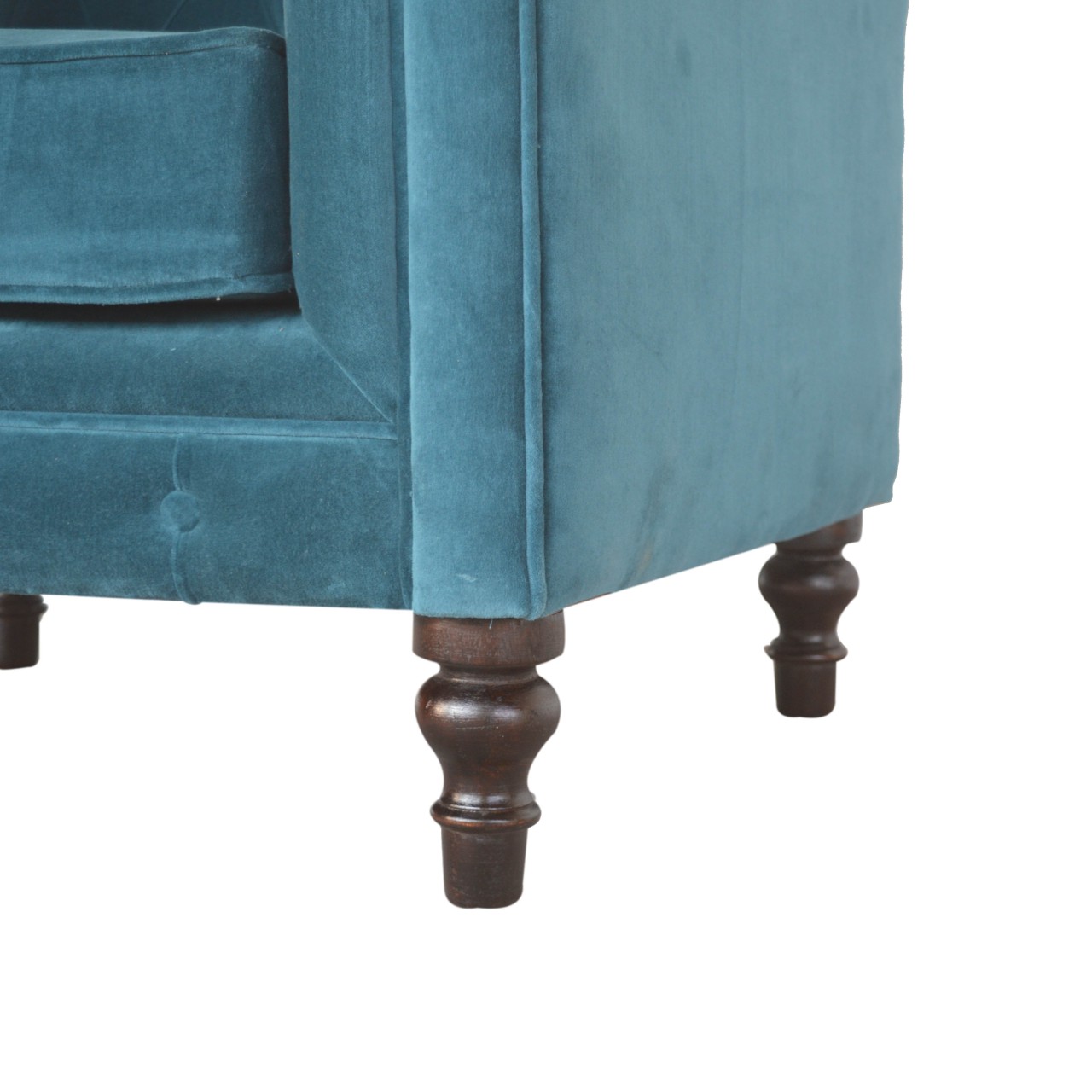 Artisan blue on sale accent chair